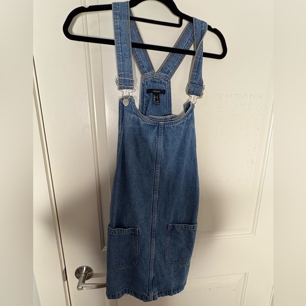 Jean romper dress